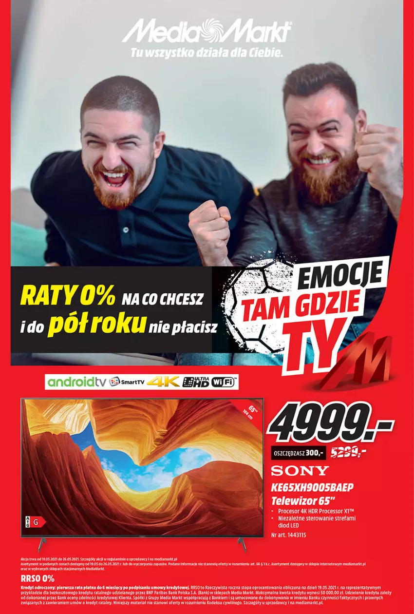 Gazetka promocyjna Media Markt - Gazetka Media Markt - ważna 19.05 do 26.05.2021 - strona 1