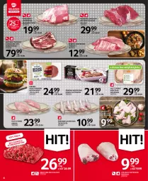 Gazetka promocyjna Selgros - Oferta spożywcza - Gazetka - ważna od 04.05 do 04.05.2022 - strona 4 - produkty: Kurczak, Mięso mielone, Filet z piersi kurczaka, Karkówka wieprzowa, Antrykot wołowy, Filet z piersi indyka, Rozbratel wołowy, Burger, Golonka wieprzowa, Mięso, Podudzie z kurczaka