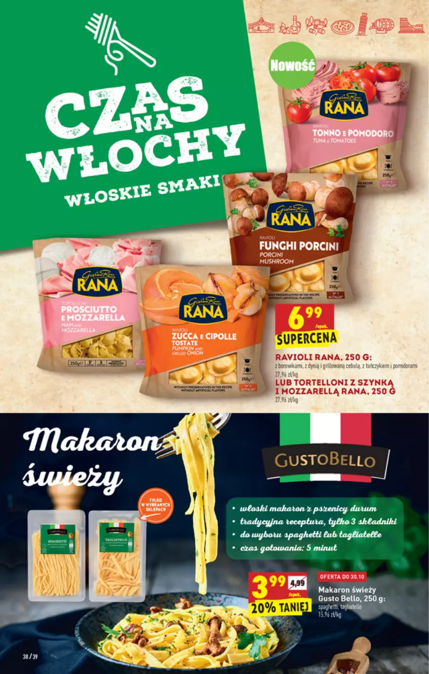 Gazetka promocyjna Biedronka - W tym tygodniu - ważna 28.10 do 03.11.2021 - strona 38 - produkty: Bell, Dynią, Por, Tortelloni