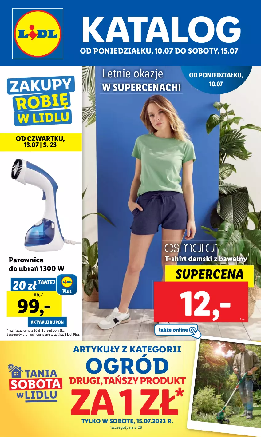 Gazetka promocyjna Lidl - GAZETKA - ważna 10.07 do 15.07.2023 - strona 1 - produkty: Ogród