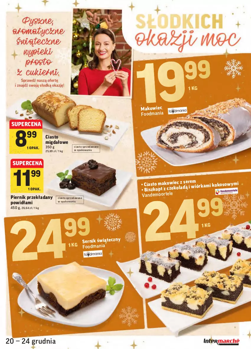 Gazetka promocyjna Intermarche - Boże narodzenie - ważna 20.12 do 24.12.2021 - strona 29 - produkty: Makowiec, Piernik, Ser