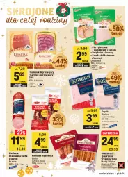 Gazetka promocyjna Intermarche - Boże narodzenie - Gazetka - ważna od 24.12 do 24.12.2021 - strona 26 - produkty: Piec, Polędwica, Krakus, Drobimex, Kiełbasa krakowska, Madej Wróbel, Kiełbaski pieprzowe, Duda, Szynka, Pieprz, Frankfurterki, Szynka delikatesowa, Kiełbasa