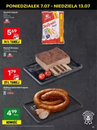 Gazetka promocyjna Delikatesy Centrum - Franczyza DC28 Poniedziałek - Gazetka - ważna od 13.07 do 13.07.2025 - strona 19 - produkty: Parówki, Pasztet, Kiełbasa