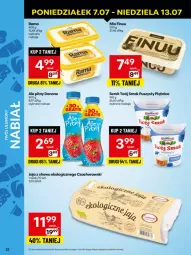 Gazetka promocyjna Delikatesy Centrum - Franczyza DC28 Poniedziałek - Gazetka - ważna od 13.07 do 13.07.2025 - strona 22 - produkty: Ser, Gra, Danone, Piątnica, Rama, Jaja, Serek, Twój Smak, Finuu