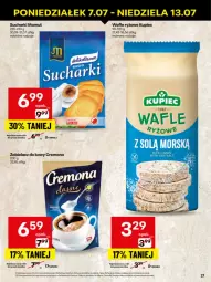 Gazetka promocyjna Delikatesy Centrum - Franczyza DC28 Poniedziałek - Gazetka - ważna od 13.07 do 13.07.2025 - strona 27 - produkty: Piec, Ryż, Kupiec, Wafle