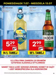 Gazetka promocyjna Delikatesy Centrum - Franczyza DC28 Poniedziałek - Gazetka - ważna od 13.07 do 13.07.2025 - strona 35 - produkty: Piwa, Piwo, Piec, Koc, Gra, Okocim