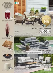 Gazetka promocyjna Jysk - Oferta tygodnia - Gazetka - ważna od 26.05 do 26.05.2024 - strona 15 - produkty: Por, Gra, Palenisko, Stół, Sofa, Roślina sztuczna, Krzesło, Poduszka, Fa