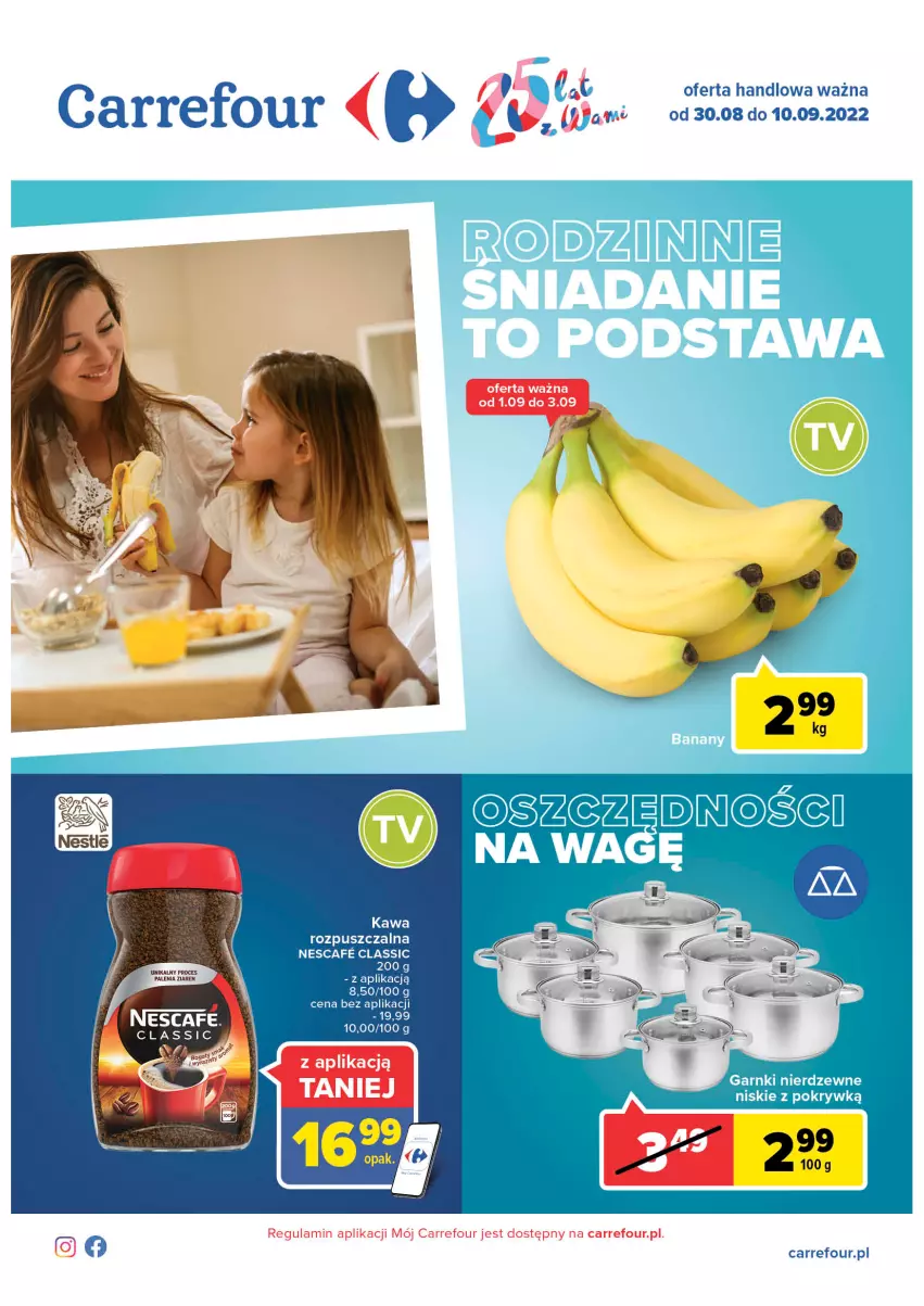 Gazetka promocyjna Carrefour - Gazetka Carrefour - ważna 30.08 do 10.09.2022 - strona 1 - produkty: Kawa