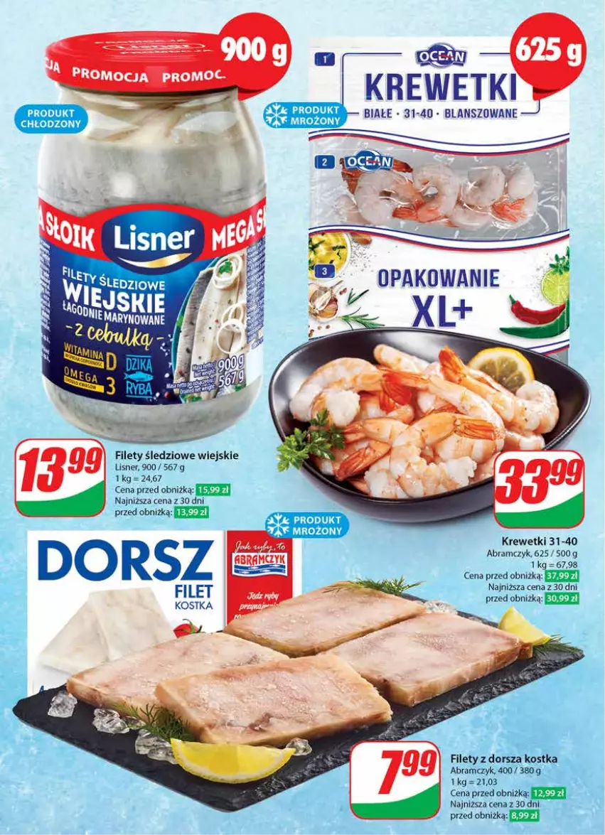 Gazetka promocyjna Dino - Gazetka 010 - ważna 06.03 do 12.03.2024 - strona 24 - produkty: Krewetki, Lisner, Top