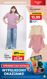 Gazetka promocyjna Lidl - GAZETKA - Gazetka - ważna od 26.01 do 26.01.2025 - strona 15 - produkty: Body, Moda, Dzieci, Spodnie