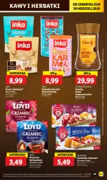 Gazetka promocyjna Lidl - GAZETKA - Gazetka - ważna od 26.01 do 26.01.2025 - strona 31 - produkty: Tchibo, Torebka, Kawa rozpuszczalna, Inka, Kawa zbożowa, Kawa, Loyd, Teekanne, Moments, Kokos, Fa