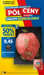 Gazetka promocyjna Lidl - GAZETKA - Gazetka - ważna od 26.01 do 26.01.2025 - strona 4 - produkty: Szynka wieprzowa, Szynka