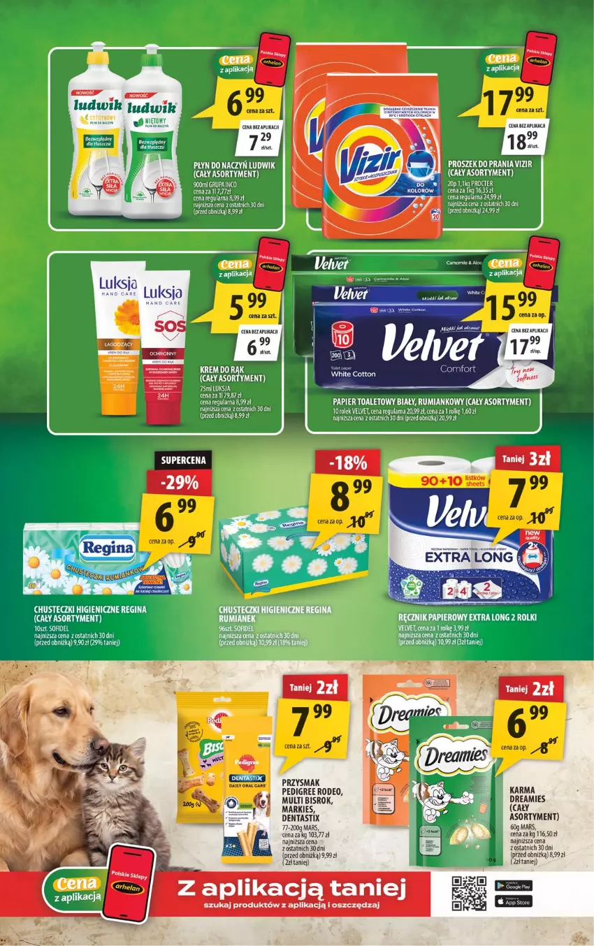 Gazetka promocyjna Arhelan - Gazetka - ważna 25.09 do 03.10.2026 - strona 17 - produkty: Fa, Gin, Ludwik, Mars, Papier, Papier toaletowy, Pedigree, Rum