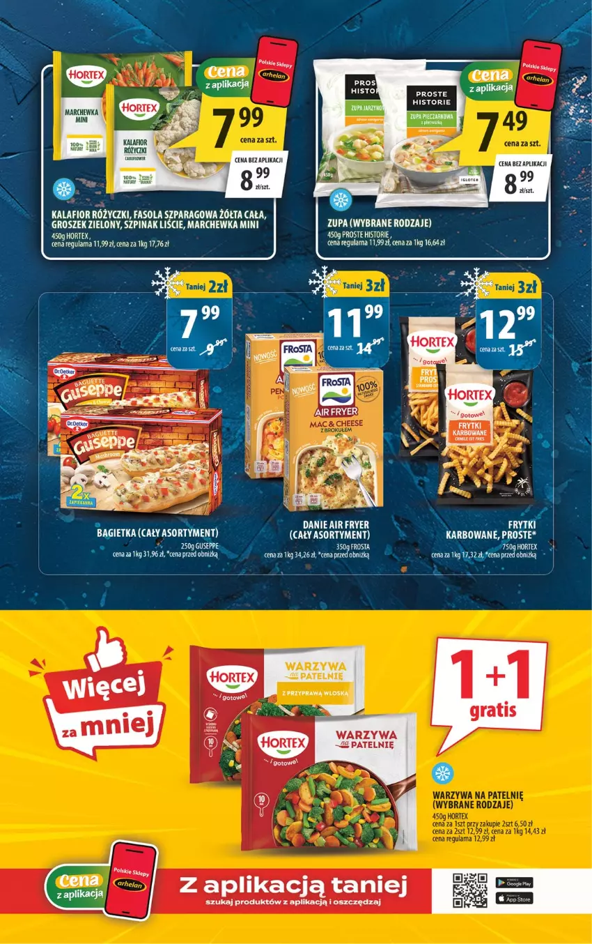 Gazetka promocyjna Arhelan - Gazetka - ważna 25.09 do 03.10.2026 - strona 3 - produkty: Fa, Fasola, Fasola szparagowa, Frosta, Frytki, Gra, Warzywa, Zupa