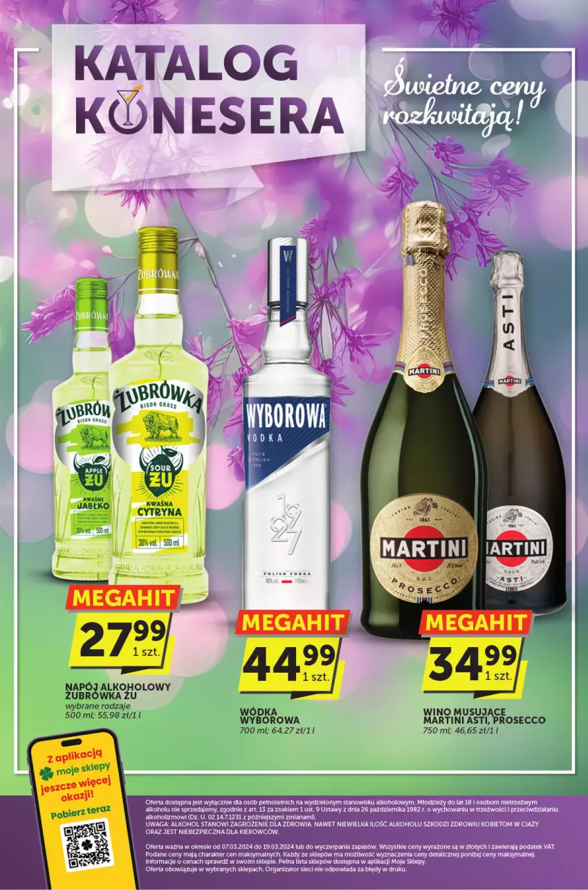 Gazetka promocyjna ABC - ważna 08.02 do 20.02.2024 - strona 1 - produkty: Martini, Mus, Prosecco, Wino, Wino musujące