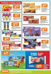 Gazetka promocyjna Gama - Gazetka Gama - Gazetka - ważna od 24.03 do 24.03.2026 - strona 4 - produkty: Goplana, Kit Kat, Lubisie, Ciastka, Ser, Jutrzenka, Chałwa, LANA, 7 Days, Rogal, Grześki, Czekolada, Delicje, Baton, Milka, Fa