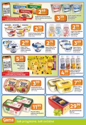 Gazetka promocyjna Gama - Gazetka Gama - Gazetka - ważna od 24.03 do 24.03.2026 - strona 6 - produkty: Serek wiejski, Ser, Gra, Smakowita, Ementaler, Piątnica, Rama, Bell, Jogurt, Serek, Margaryna, Danio, Bella, Deser, Jogobella, Jogurt pitny, Almette, Monte