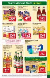 Gazetka promocyjna Stokrotka - Market - Gazetka - ważna od 25.02 do 25.02.2026 - strona 5 - produkty: Piwa, Piwo, Ketchup, Warzywa, Ser, Gra, Worki na śmieci, Chrupki, Wafle, Desperados, Optima, Farm Milk, Mąka, Worki na śmiec, Koreczki śledziowe, Owoce, Woda, Masło, Napój, Heinz, Mięso, Fa