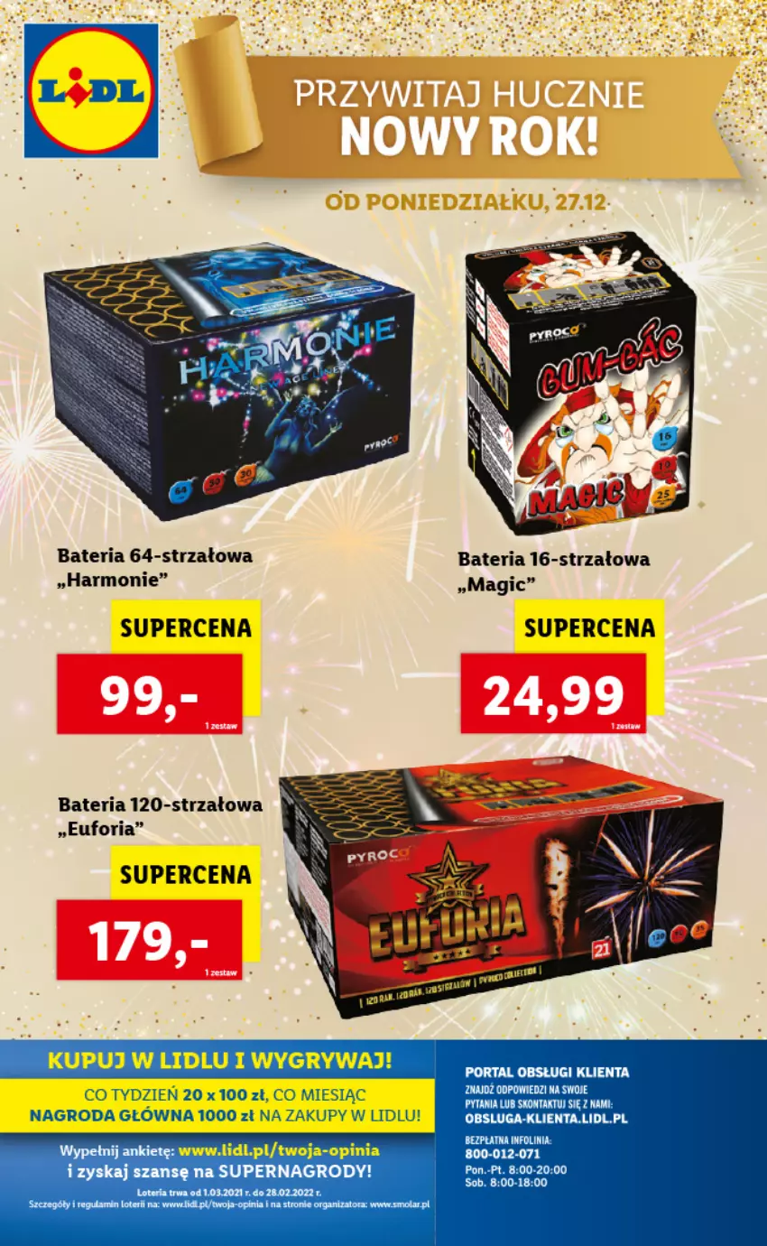 Gazetka promocyjna Lidl - GAZETKA - ważna 27.12.2021 do 02.01.2022 - strona 66 - produkty: Bateria, Gry