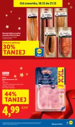 Gazetka promocyjna Lidl - GAZETKA - Gazetka - ważna od 21.12 do 21.12.2025 - strona 15 - produkty: Ser, Kawa, Szynka konserwowa, Szynka, PIKOK