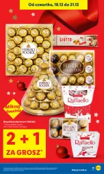 Gazetka promocyjna Lidl - GAZETKA - Gazetka - ważna od 21.12 do 21.12.2025 - strona 19 - produkty: Praliny, Raffaello, Ferrero, Fa