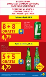Gazetka promocyjna Lidl - GAZETKA - Gazetka - ważna od 21.12 do 21.12.2025 - strona 25 - produkty: Gra, Heineken, Lech Premium