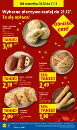 Gazetka promocyjna Lidl - GAZETKA - Gazetka - ważna od 21.12 do 21.12.2025 - strona 36 - produkty: Piec, Pączek, Ser, Pieczywo, Szpinak