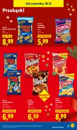 Gazetka promocyjna Lidl - GAZETKA - Gazetka - ważna od 21.12 do 21.12.2025 - strona 61 - produkty: Chipsy, Crunchips, Lorenz, Monster Munch