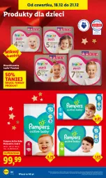 Gazetka promocyjna Lidl - GAZETKA - Gazetka - ważna od 21.12 do 21.12.2025 - strona 66 - produkty: Pampers, Dzieci