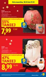 Gazetka promocyjna Lidl - GAZETKA - Gazetka - ważna od 21.12 do 21.12.2025 - strona 9 - produkty: Szynka wieprzowa, Kaczka, Tusz, Szynka