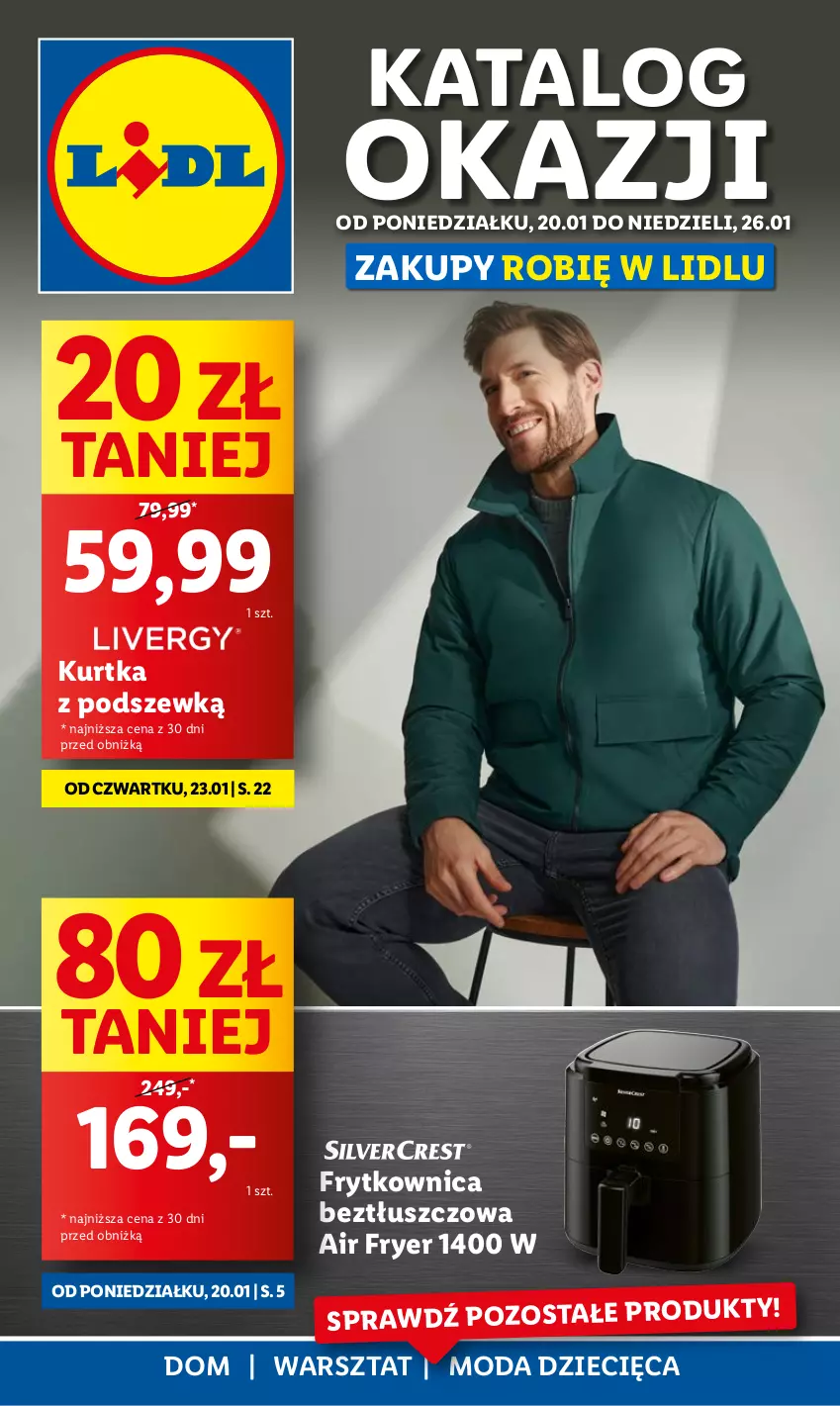 Gazetka promocyjna Lidl - GAZETKA - ważna 20.01 do 26.01.2025 - strona 1 - produkty: Dzieci, Kurtka, Moda