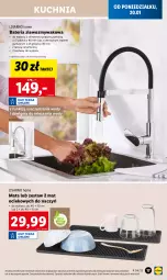 Gazetka promocyjna Lidl - GAZETKA - Gazetka - ważna od 26.01 do 26.01.2025 - strona 17 - produkty: Ivar, Zlew, Kuchnia, Zlewozmywak, Bateria, Dźwig