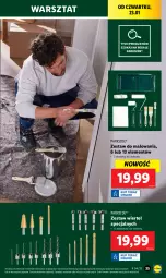 Gazetka promocyjna Lidl - GAZETKA - Gazetka - ważna od 26.01 do 26.01.2025 - strona 37 - produkty: Parkside, Zestaw do malowania, Zestaw wierteł