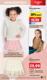 Gazetka promocyjna Lidl - GAZETKA - Gazetka - ważna od 26.01 do 26.01.2025 - strona 45 - produkty: Spódnica, Moda, Dzieci, Fa