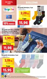 Gazetka promocyjna Lidl - GAZETKA - Gazetka - ważna od 26.01 do 26.01.2025 - strona 48 - produkty: Sok, Ser, Koc, Karp, Skarpetki, Bielizna, Dzieci, Chleb, Jurassic World, Psi Patrol