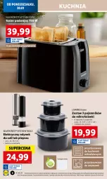 Gazetka promocyjna Lidl - GAZETKA - Gazetka - ważna od 26.01 do 26.01.2025 - strona 6 - produkty: Silvercrest, Ivar, Kuchnia, Młynek, Pojemnik, Toster, Pieprz, Fa