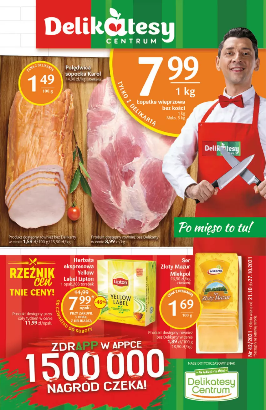 Gazetka promocyjna Delikatesy Centrum - Gazetka DC42 n. fresh - ważna 21.10 do 27.10.2021 - strona 1 - produkty: Rum