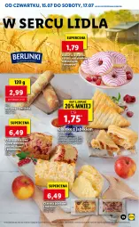 Gazetka promocyjna Lidl - GAZETKA - Gazetka - ważna od 17.07 do 17.07.2021 - strona 19 - produkty: Ciasto z jabłkami, Ser, Por, Hot dog, Panna cotta, Donut, Ciasto orkiszowe, Jabłka