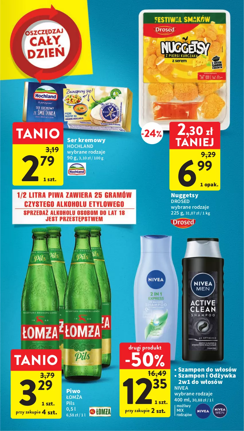 Gazetka promocyjna Intermarche - Gazetka Intermarche - ważna 25.05 do 31.05.2023 - strona 39 - produkty: Hochland, Nivea, Odżywka, Piwo, Ser, Szampon