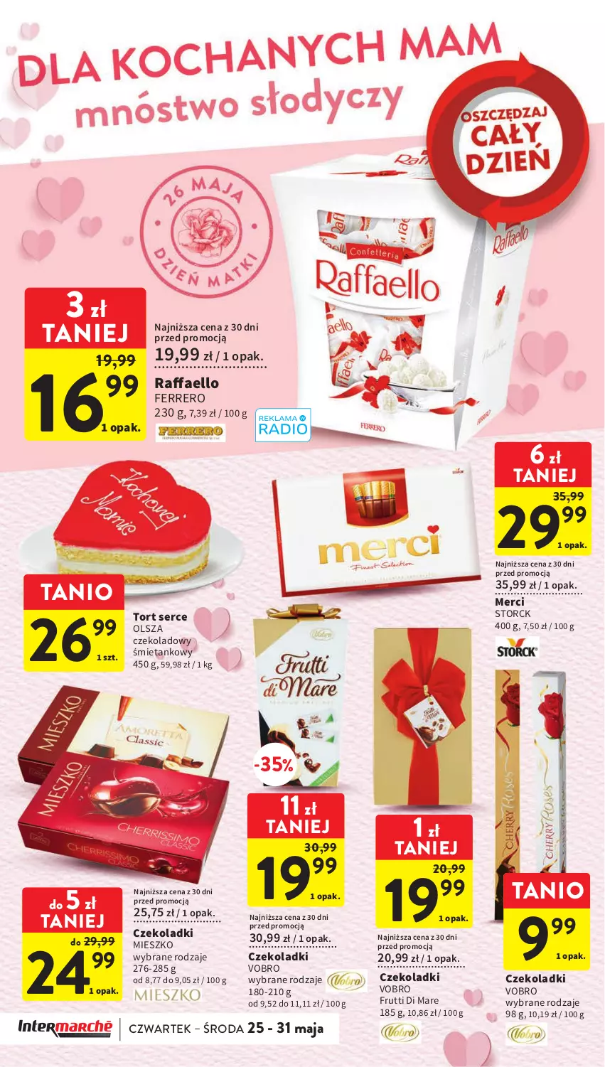 Gazetka promocyjna Intermarche - Gazetka Intermarche - ważna 25.05 do 31.05.2023 - strona 4 - produkty: Fa, Ferrero, Merci, Raffaello, Ser