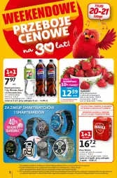 Gazetka promocyjna Auchan - Gazetka 30 Lat Hipermarket Auchan - Gazetka - ważna od 25.02 do 25.02.2026 - strona 2 - produkty: Piwo, Gra, Truskawki, Mirinda, Warka, Sante, Smartwatch, Pepsi, Napój gazowany, Napój