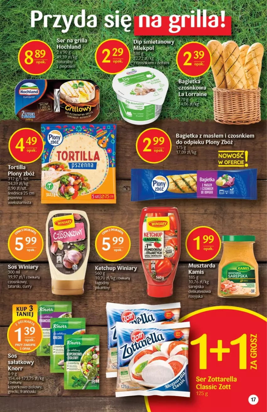 Gazetka promocyjna Delikatesy Centrum - Gazetka DC31 - ważna 11.08 do 17.08.2022 - strona 17 - produkty: Bagietka, Knorr, Pieprz, Sałat, Sos, Tortilla, Winiary