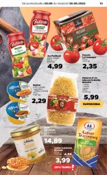 Gazetka promocyjna Netto - Gazetka spożywcza 20.06-26.06 - Gazetka - ważna od 26.06 do 26.06.2022 - strona 13 - produkty: Sałatka, Makaron, Sos, Paprykarz, Makrelą, Cukier, Bell, Papryka, Diamant, Sałatka z makrelą, Sałat, Miód, Bella, Pudliszki, Cukier trzcinowy