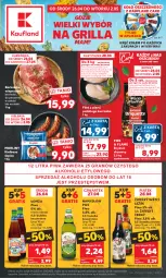 Gazetka promocyjna Kaufland - Gazetka tygodnia - Gazetka - ważna od 02.05 do 02.05.2023 - strona 1 - produkty: Piwa, Piwo, Piec, Kurczak, Gry, Gra, Namysłów, Karkówka wieprzowa, Stek, Morliny, Grill, Kiełbasa, Brykiet drzewny, Kiełbasa śląska