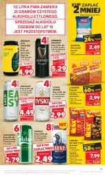 Gazetka promocyjna Kaufland - Gazetka tygodnia - Gazetka - ważna od 02.05 do 02.05.2023 - strona 43 - produkty: Piwa, Piwo, Lajkonik, Gra, Orzeszki, Słonecznik turecki, Tyskie, Słonpol, Carlsberg, Lorenz, Harnaś