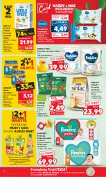 Gazetka promocyjna Kaufland - Gazetka tygodnia - Gazetka - ważna od 02.05 do 02.05.2023 - strona 50 - produkty: Sok, Mus, Gra, Gerber, Pampers, Pieluchy, Majtki, Sinlac, Chrupki, Bebiko, Chusteczki, Danie dla dzieci, Dzieci, Kubuś, Pieluchomajtki, Waga, Olej, Nestlé