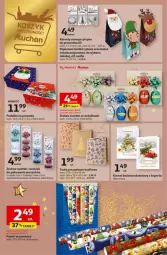 Gazetka promocyjna Auchan - Gazetka - ważna od 22.11 do 22.11.2023 - strona 25 - produkty: Torba prezentowa, Mop, Papier, Kosz, Torba, Wstążka, Pudełko, Renifer, Fa