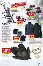 Gazetka promocyjna Auchan - Gazetka - ważna od 22.11 do 22.11.2023 - strona 31 - produkty: Hi-Tec, Sok, Por, Bell, Kurtka, Czapka, Tran, Rękawice, Kurtka softshell, Rower, Waga