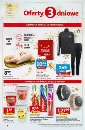 Gazetka promocyjna Auchan - Gazetka - ważna od 22.11 do 22.11.2023 - strona 37 - produkty: Sok, Por, Pulsoksymetr, Jogurt, Szczoteczka do zębów, Pasta do zębów, Adidas, Coca-Cola, Smartwatch, Rosół, Sport, Bateria, Spodnie, Bluza, Colgate, Szczoteczka, LG