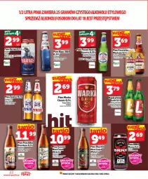 Gazetka promocyjna Topaz - Gazetka - Gazetka - ważna od 11.03 do 11.03.2026 - strona 22 - produkty: Piwa, Piwo, Top, Gra, Warka, SESSIO